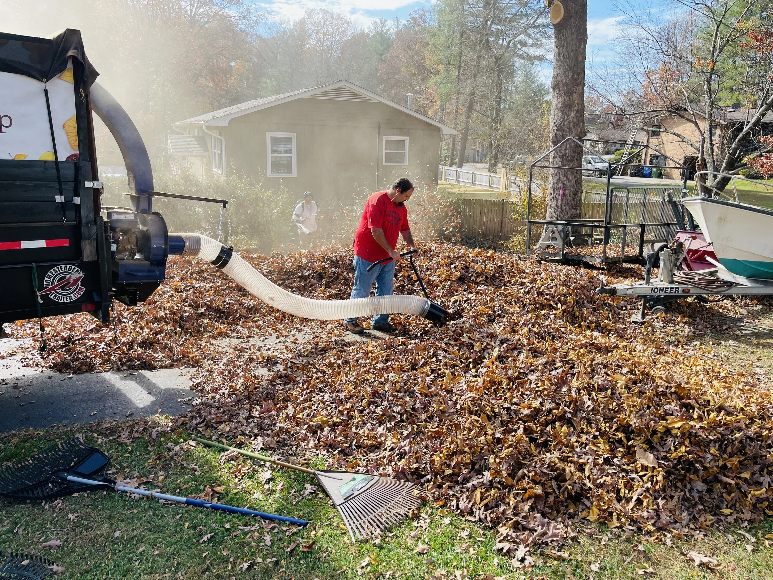 Landscaping services in Fletcher