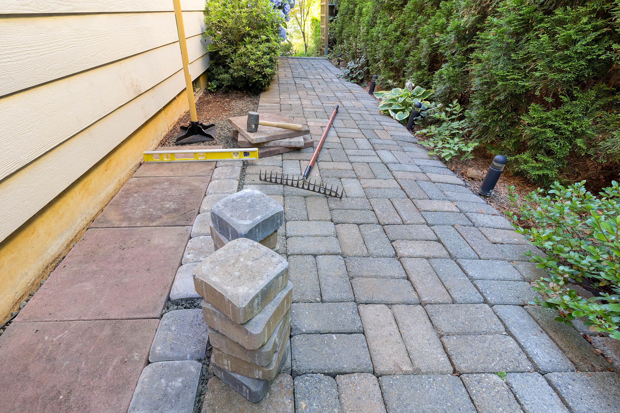 View landscape design project in Fairview